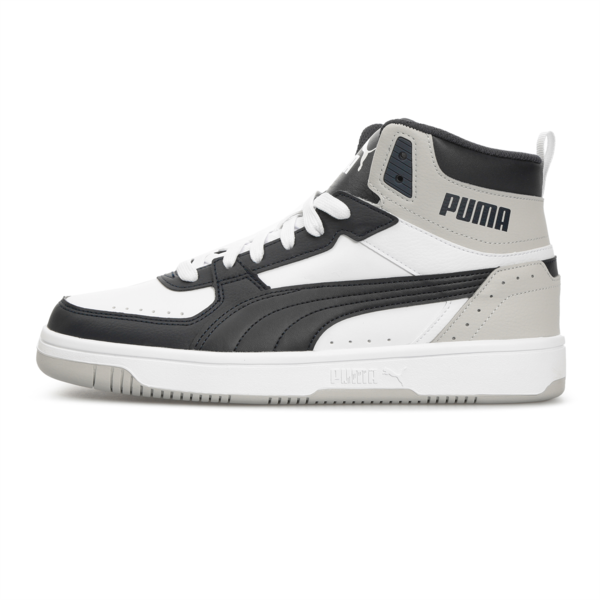 Rebound JOY Trainers, Puma White-Parisian Night-Gray Violet, large-ZAF