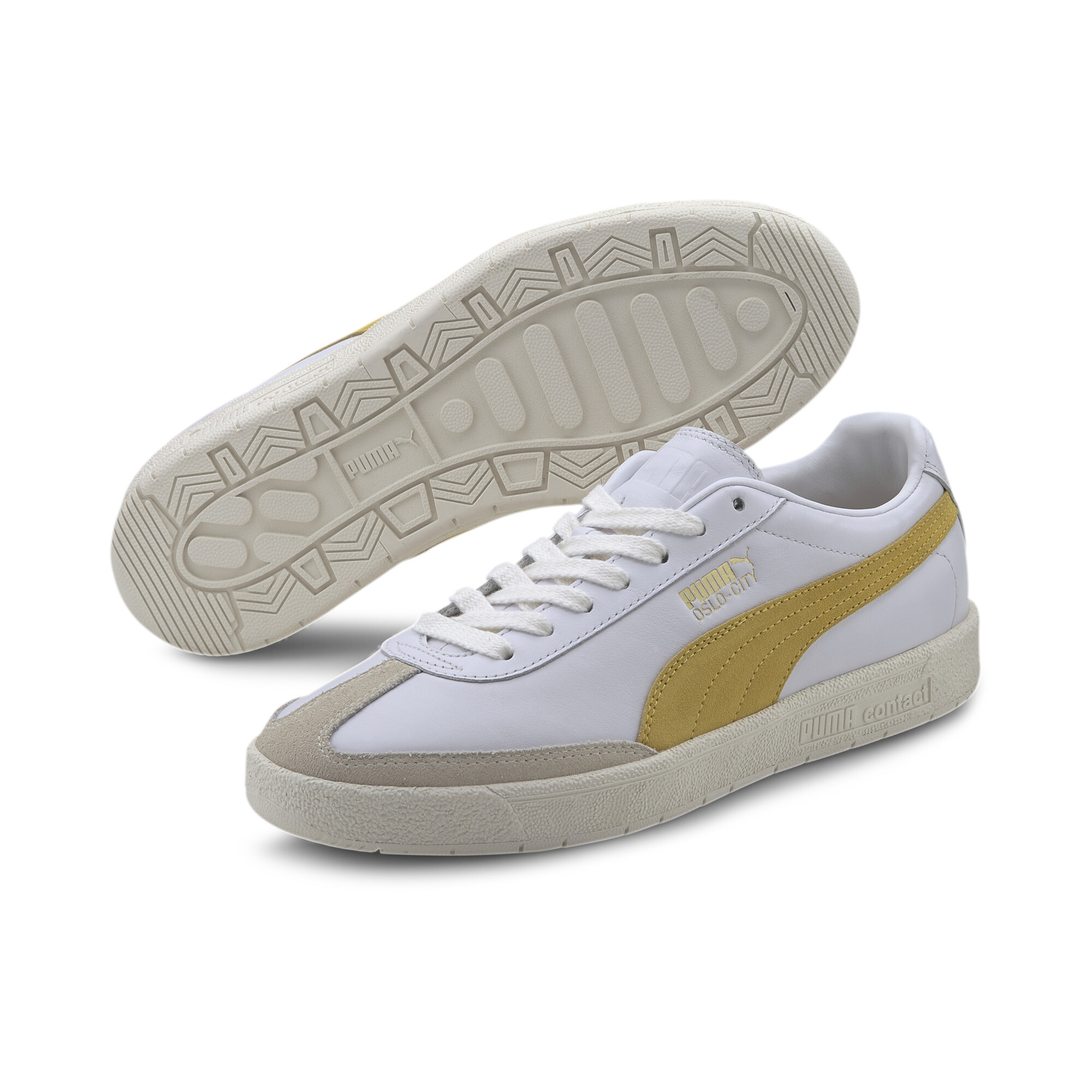 【プーマ公式通販】 プーマ オスロ シティ PRM スニーカー ユニセックス P White-S Lemon-V Gray ｜PUMA.com