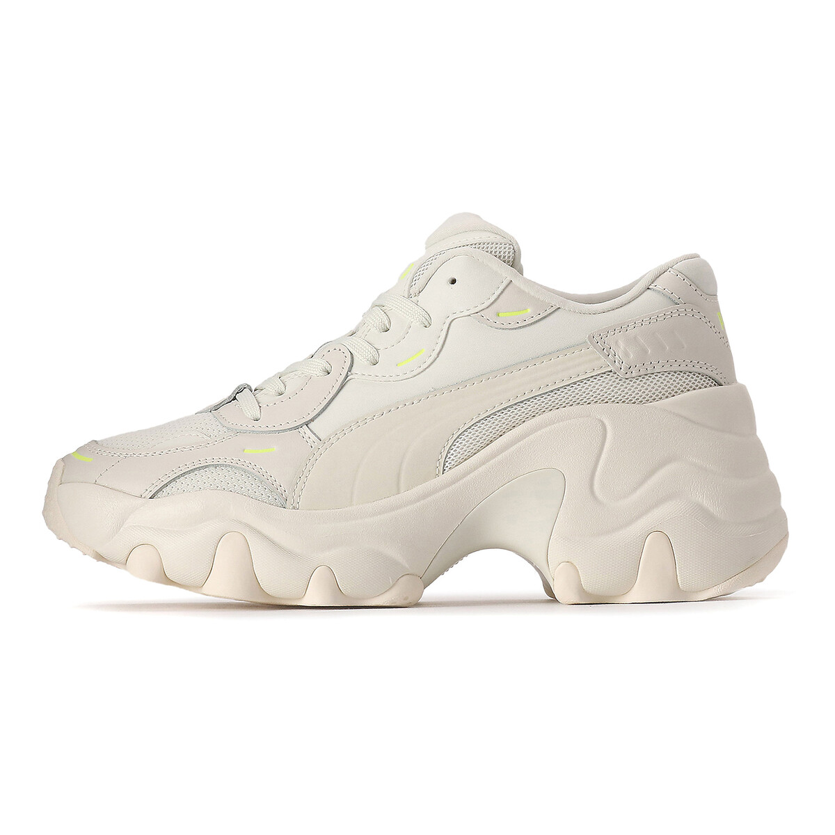 Pulsar Wedge Tonal Sneakers Women in Vaporous Gray/Whisper White by PUMA, UK 6