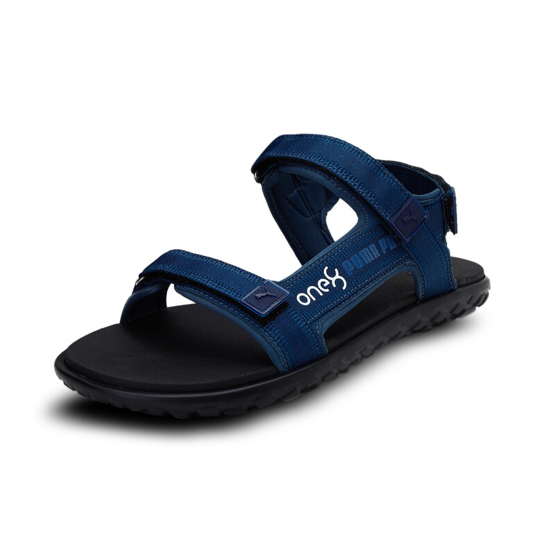 

Men's PUMA X One8 Stride Sandals, White/blue