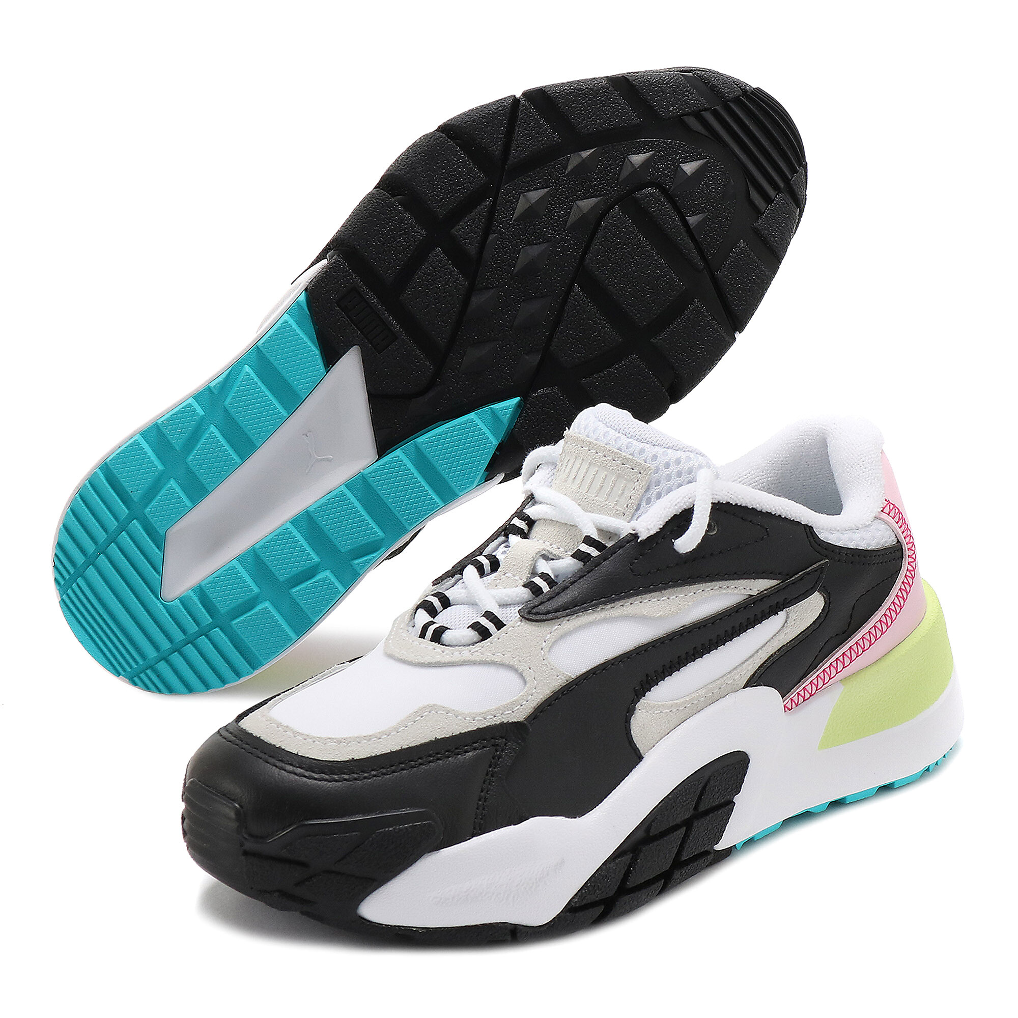 【プーマ公式通販】 プーマ ヒドラ ファンタジー スニーカー ウィメンズ ウィメンズ Puma White-Puma Black-Pink Lady ｜PUMA.com