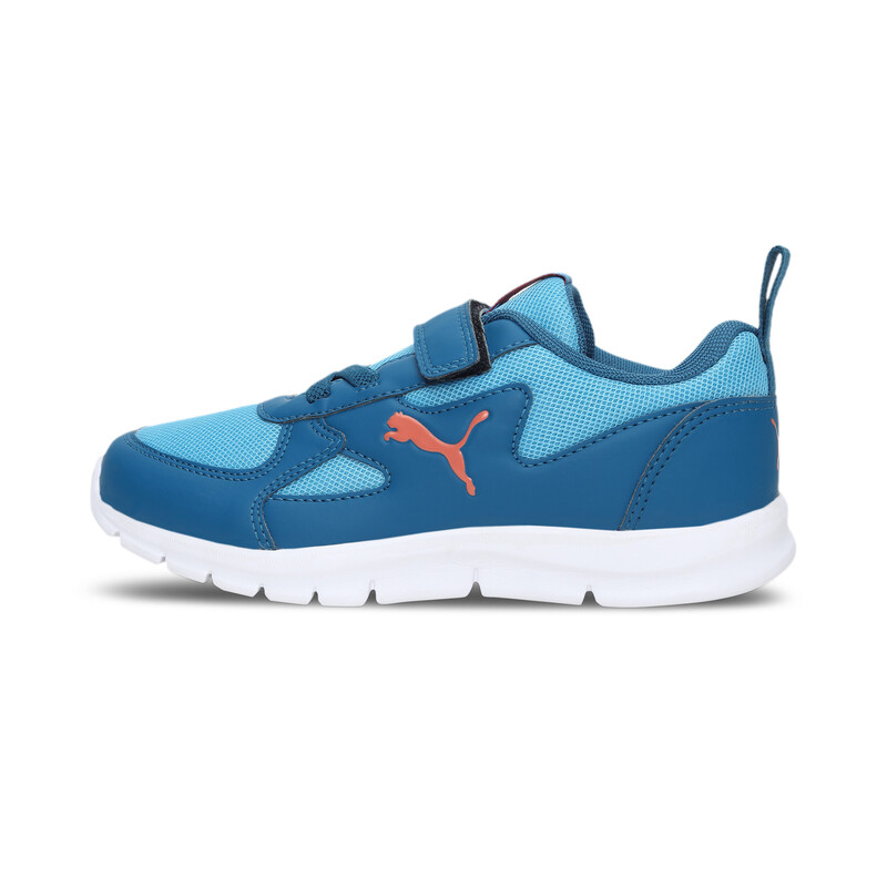 

PUMA Runner Kid's Sneakers, Black/coral/blue