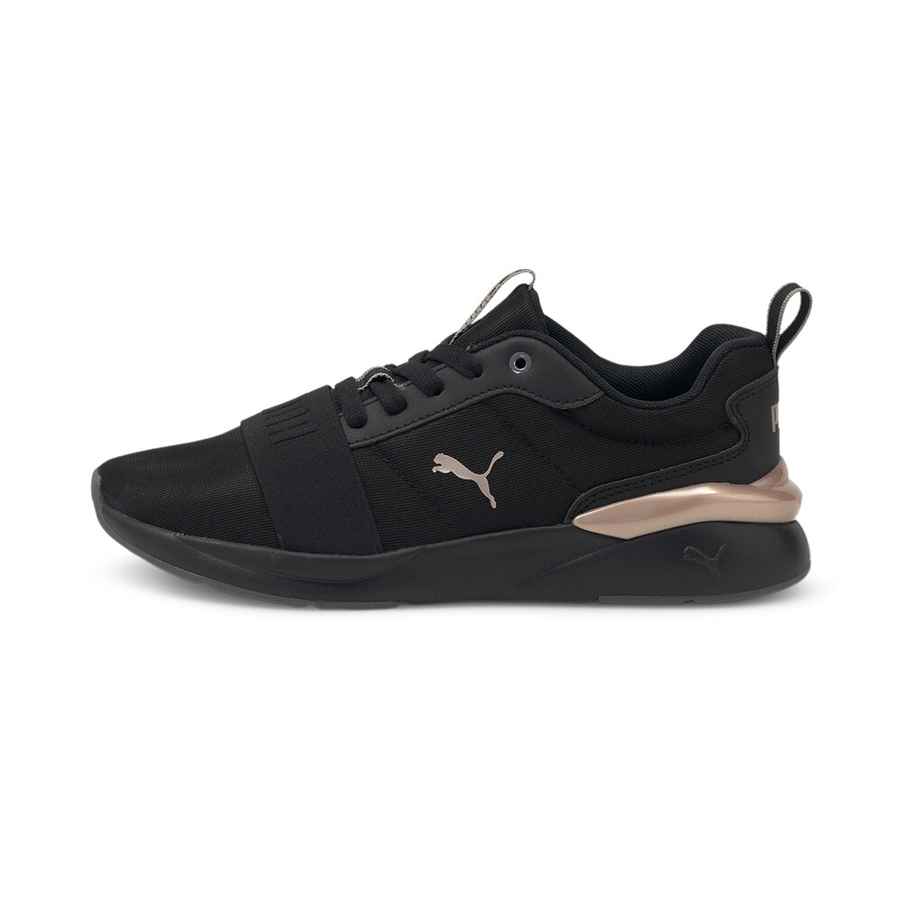 Puma black shoes with rose gold clearance