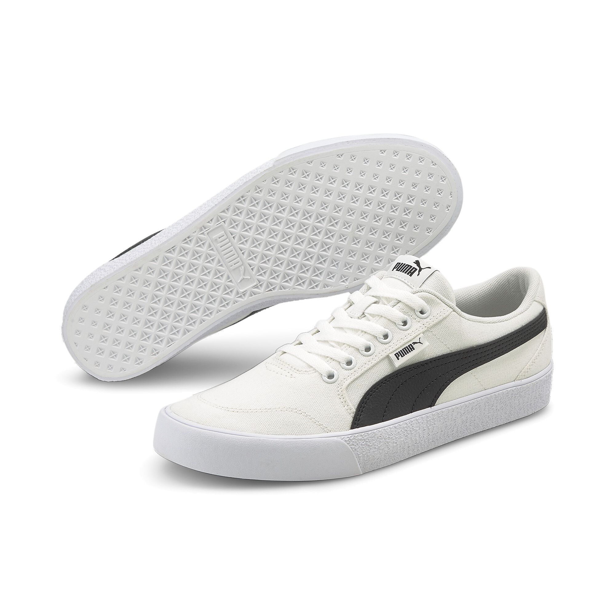 【プーマ公式通販】 プーマ キャンバス スケート バルク スニーカー ユニセックス ユニセックス Puma White-Puma Black ｜PUMA.com