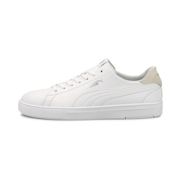PUMA Serve Pro Lite Sneakers in White/Silver/Grey - 374902_01