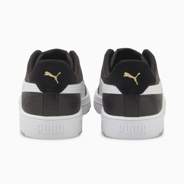 Serve Pro Lite Trainers, Puma Black-Puma White-Puma Team Gold, large-ZAF
