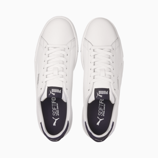 Serve Pro Lite Trainers, Puma White-Puma White-Peacoat, large-ZAF