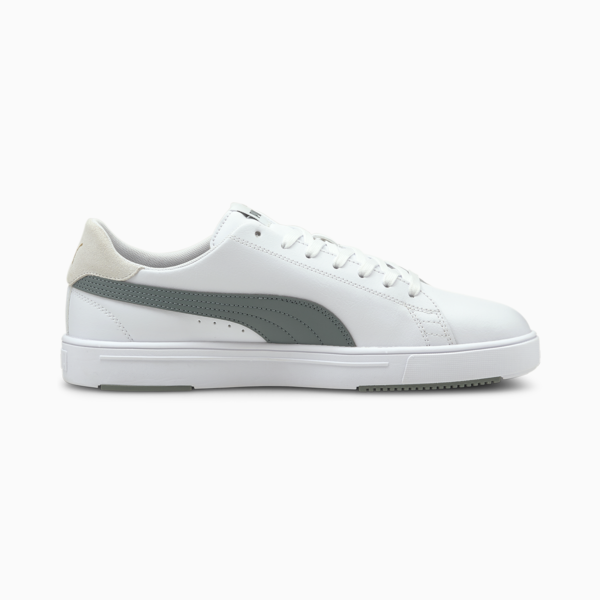 Serve Pro Lite Trainers, Puma White-Balsam Green-Puma Team Gold, large-MEX