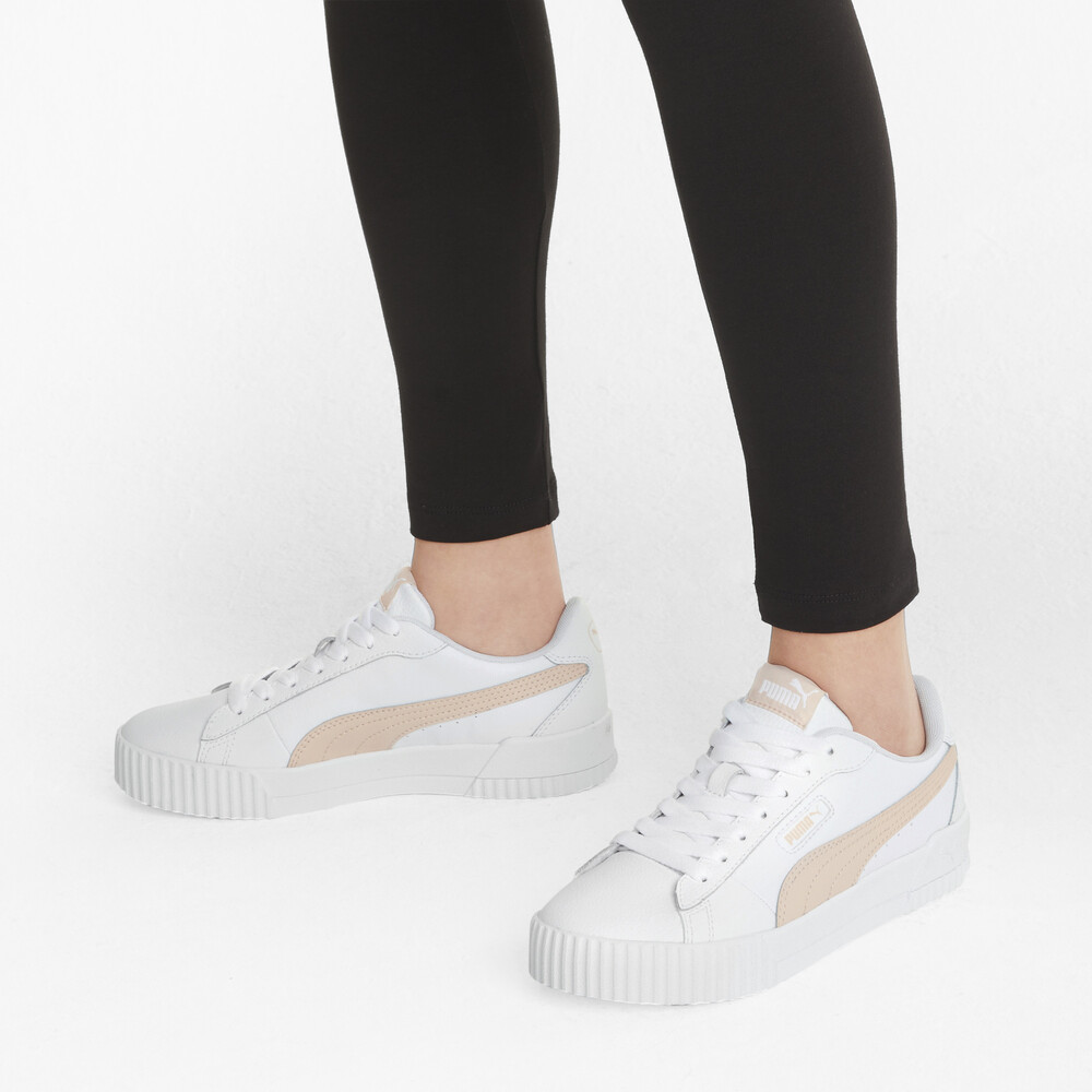 

PUMA - female - Кеды Carina Crew Women's Trainers – Puma White-Cloud Pink –, Белый