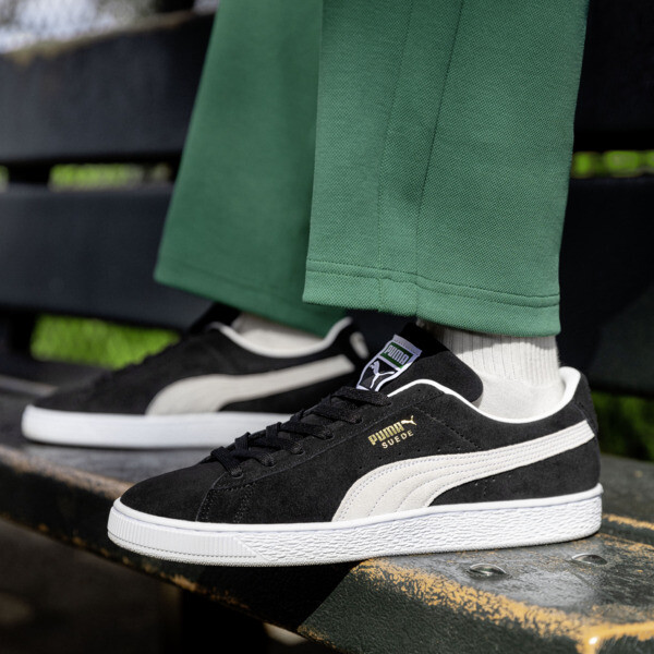 Puma black white trainers new arrivals