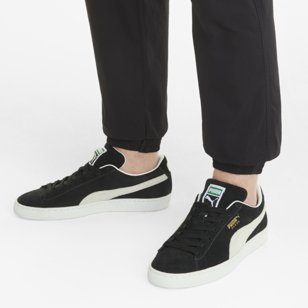 Suede Classic XXI Trainers, Puma Black-Puma White, large-ZAF