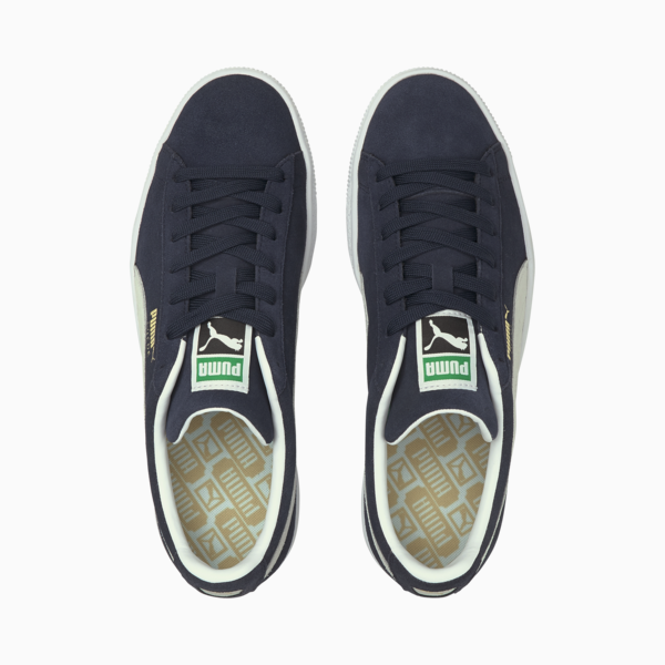 Suede Classic XXI Trainers, Peacoat-Puma White, large-ZAF