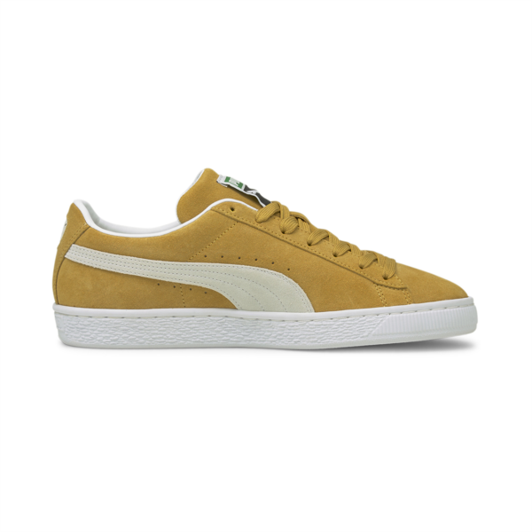 Tenis Suede Classic XXI Hombre, Honey Mustard-Puma White, large-MEX
