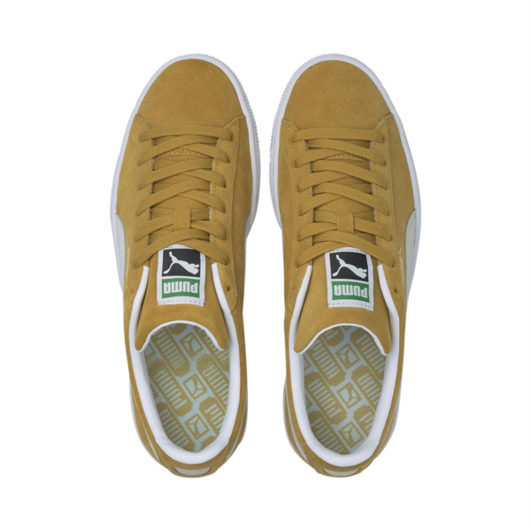 Tenis Suede Classic XXI Hombre, Honey Mustard-Puma White, large-MEX