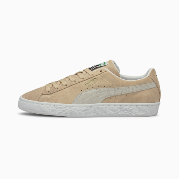 Suede Classic XXI Trainers, Shifting Sand-Puma White, large-MEX