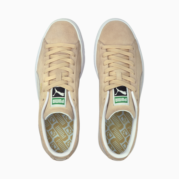 Suede Classic XXI Trainers, Shifting Sand-Puma White, large-MEX