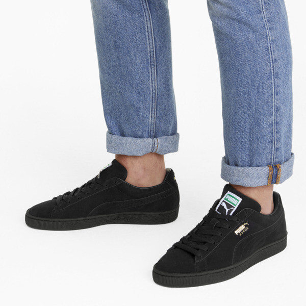 Suede Classic XXI Trainers, Puma Black-Puma Black, large-ZAF