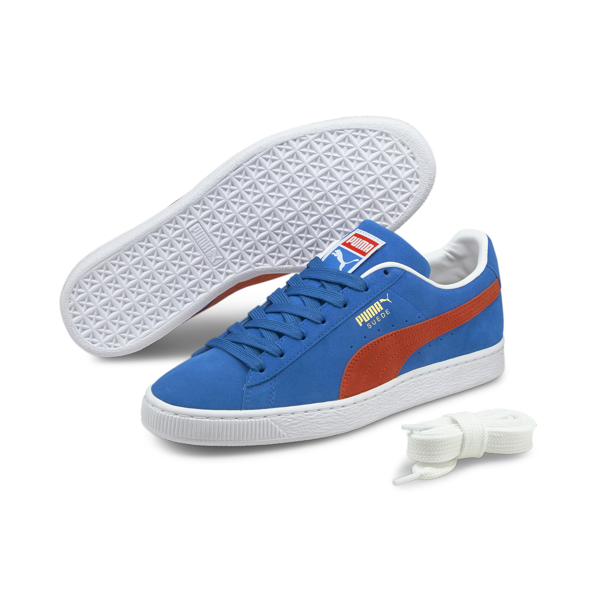 【プーマ公式通販】 プーマ スウェード クラシック XXI ユニセックス スニーカー ユニセックス Future Blue-Grenadine-Puma White ｜PUMA.com