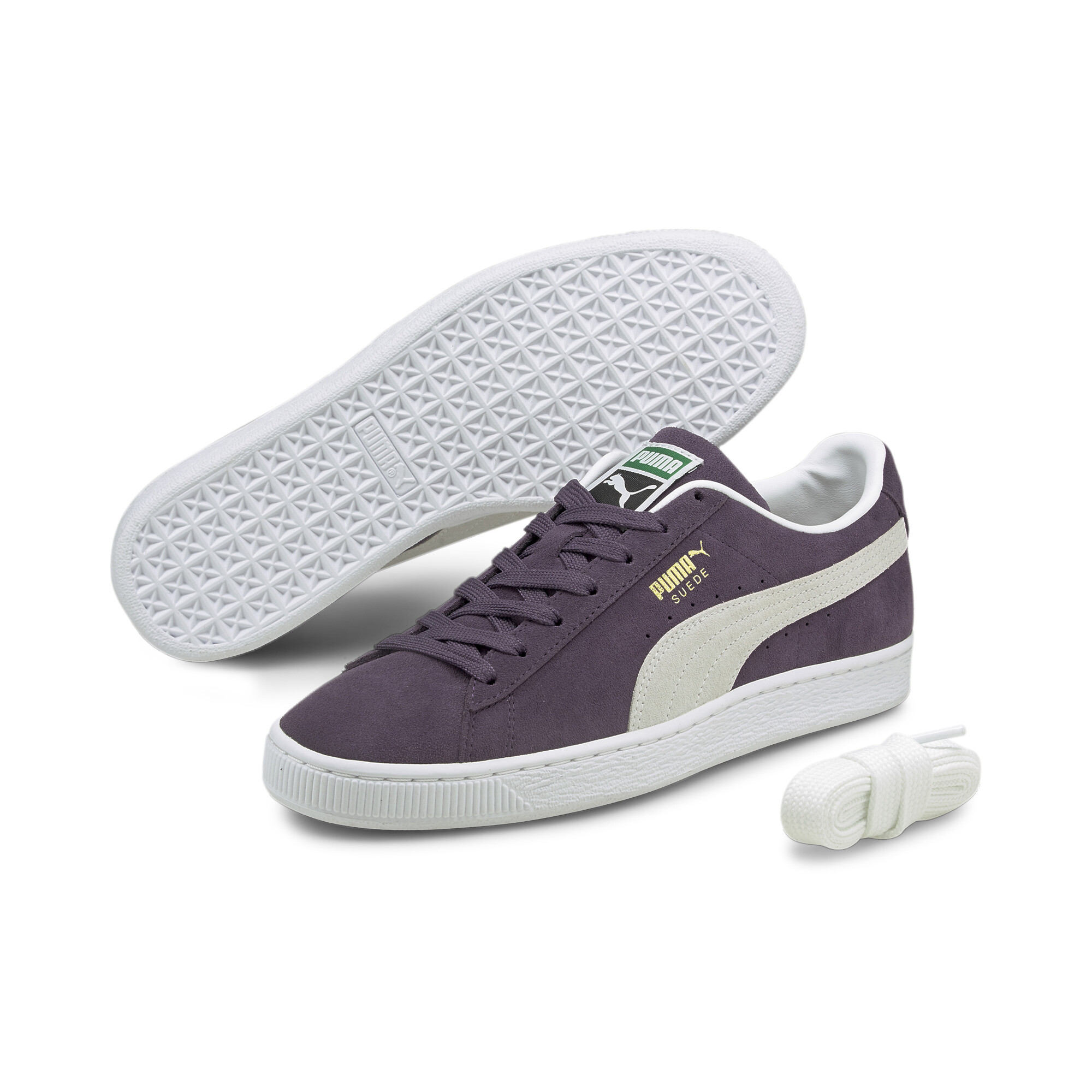 【プーマ公式通販】 プーマ スウェード クラシック XXI ユニセックス スニーカー ユニセックス Sweet Grape-Puma White ｜PUMA.com