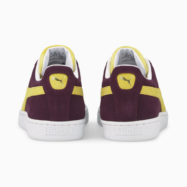 Suede Classic XXI Trainers, Grape Wine-Dandelion-Puma White, large-ZAF