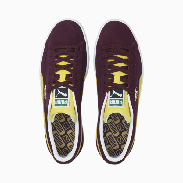 Suede Classic XXI Trainers, Grape Wine-Dandelion-Puma White, large-ZAF