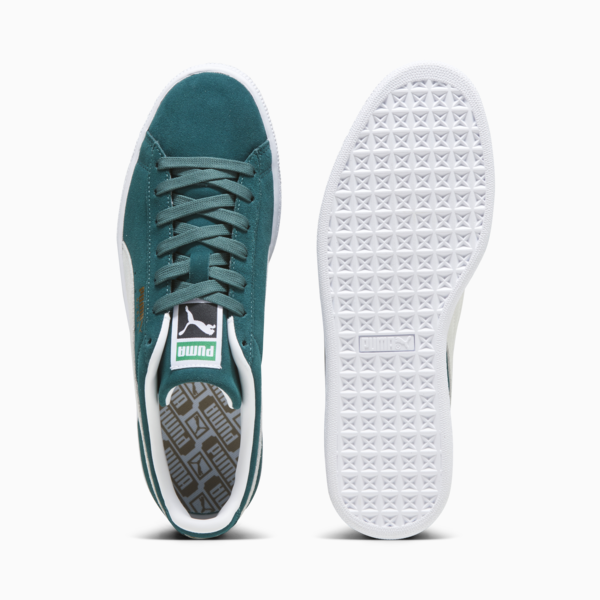 Suede Classic XXI Trainers, Malachite-PUMA White, large-ZAF