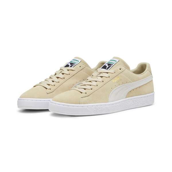 Suede Classic XXI Trainers, Putty-PUMA White, large-ZAF