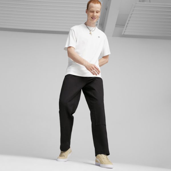 Suede Classic XXI Trainers, Putty-PUMA White, large-ZAF