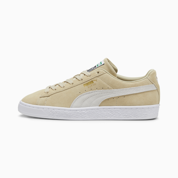 Suede Classic XXI Trainers, Putty-PUMA White, large-ZAF