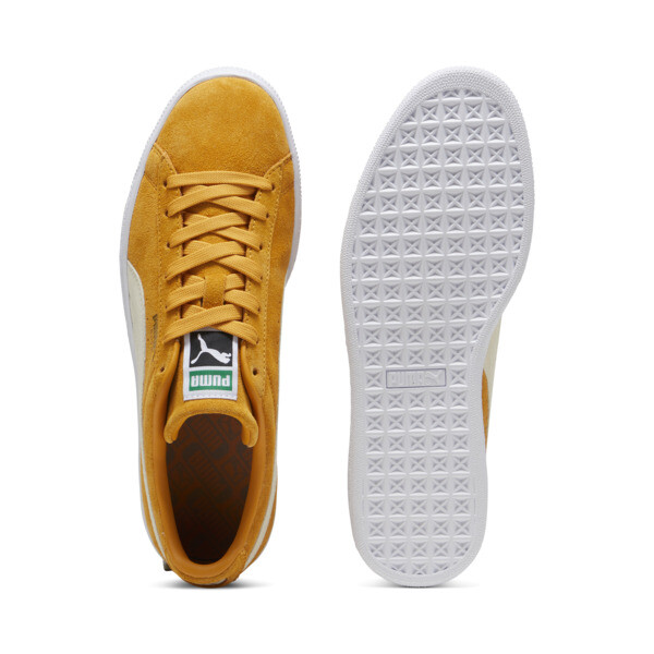 Suede Classic XXI Trainers, Ginger Tea-PUMA White, large-ZAF