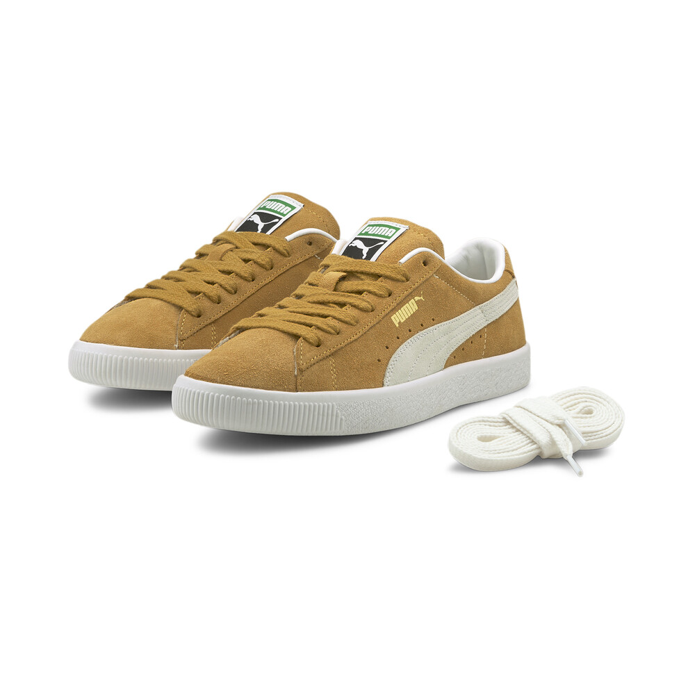 

PUMA - male - Кеды Suede VTG Trainers – Honey Mustard-Puma White –, Коричневый