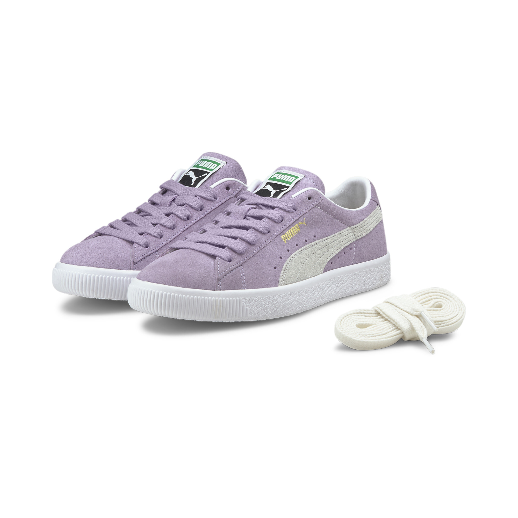 【プーマ公式通販】 プーマ スウェード ビンテージ スニーカー ユニセックス ユニセックス Light Lavender-Puma White ｜PUMA.com