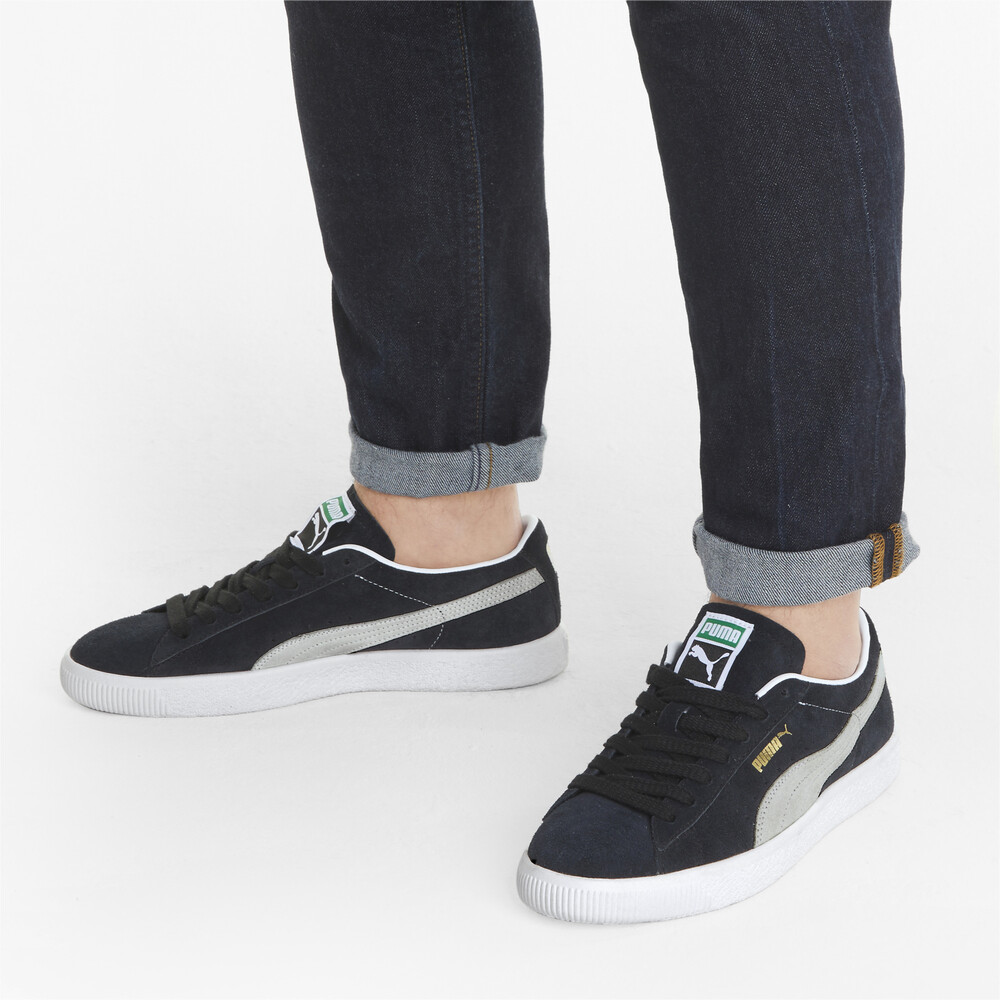 

PUMA - male - Кеды Suede VTG Trainers – Puma Black-Puma White –, Черный