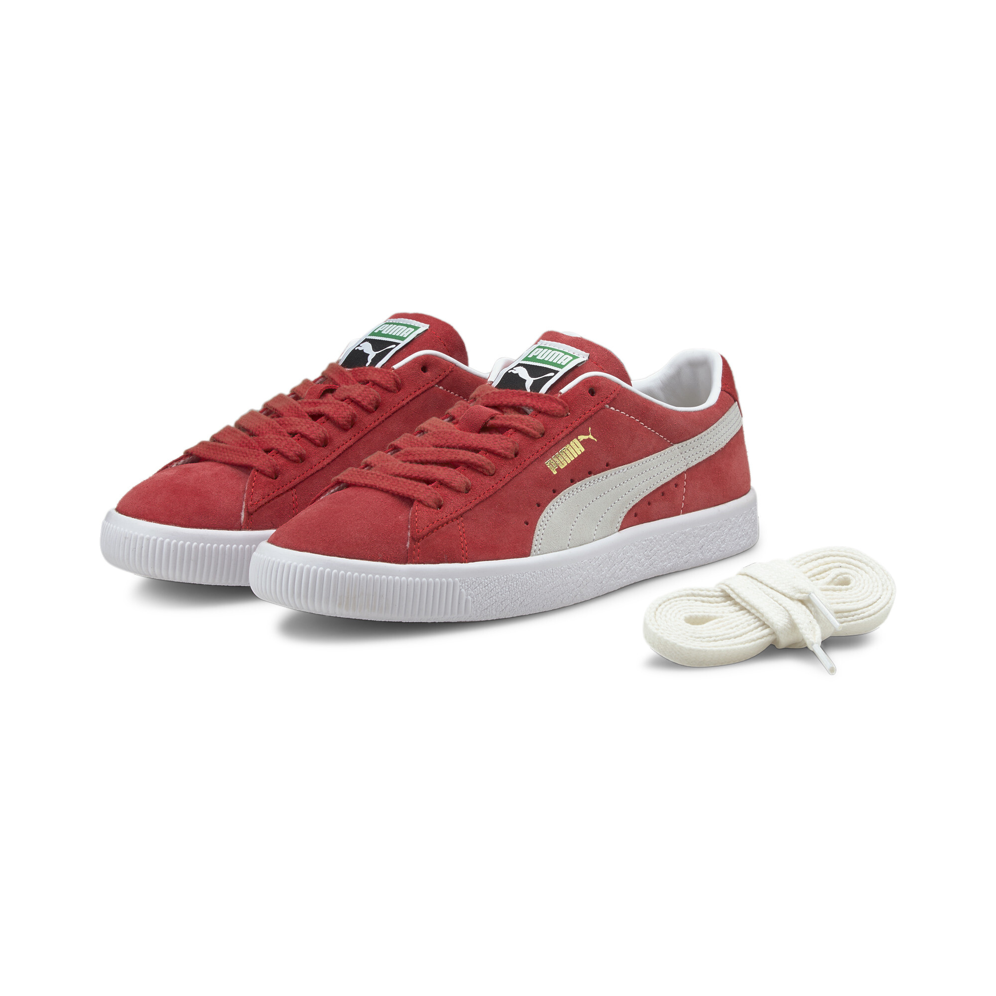  プーマ スウェード ビンテージ スニーカー ユニセックス ユニセックス High Risk Red-Puma White ｜PUMA.com