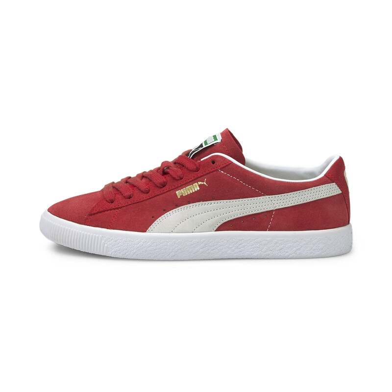 

Men's PUMA Suede Vintage Unisex Sneakers, White/red