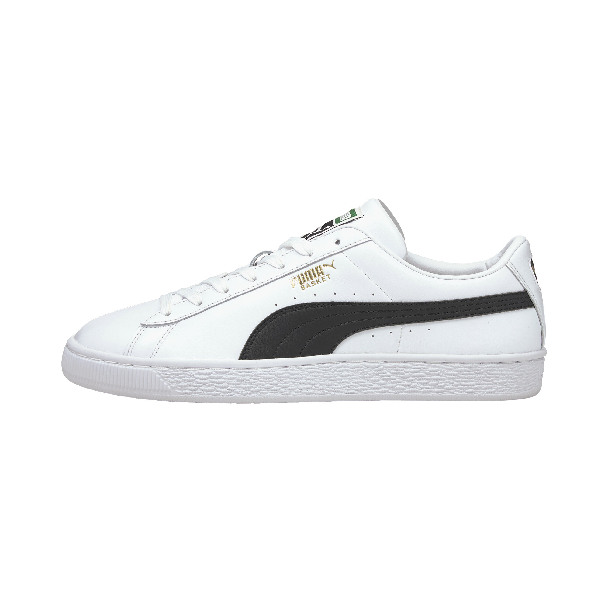 Puma Basket Classic XXI Sneaker Schuhe | Mit Plain | White/Black | Größe: 44.5