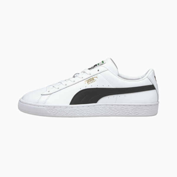 Basket Classic XXI Trainers, Puma White-Puma Black, large-MEX
