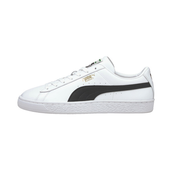 Puma Smash 3.0 Leather Sneaker In White- Black