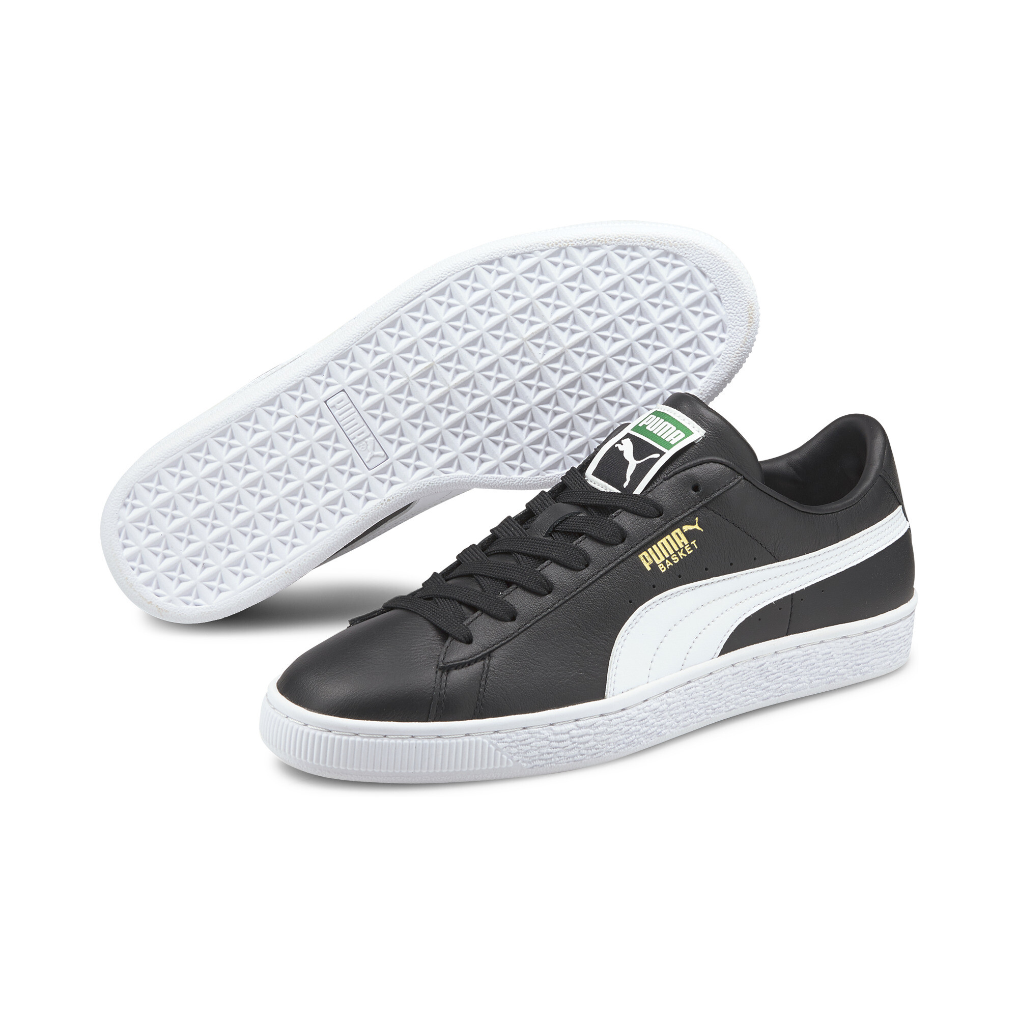 Puma Basket Classic XXI Trainers, Black, Size 48.5, Shoes