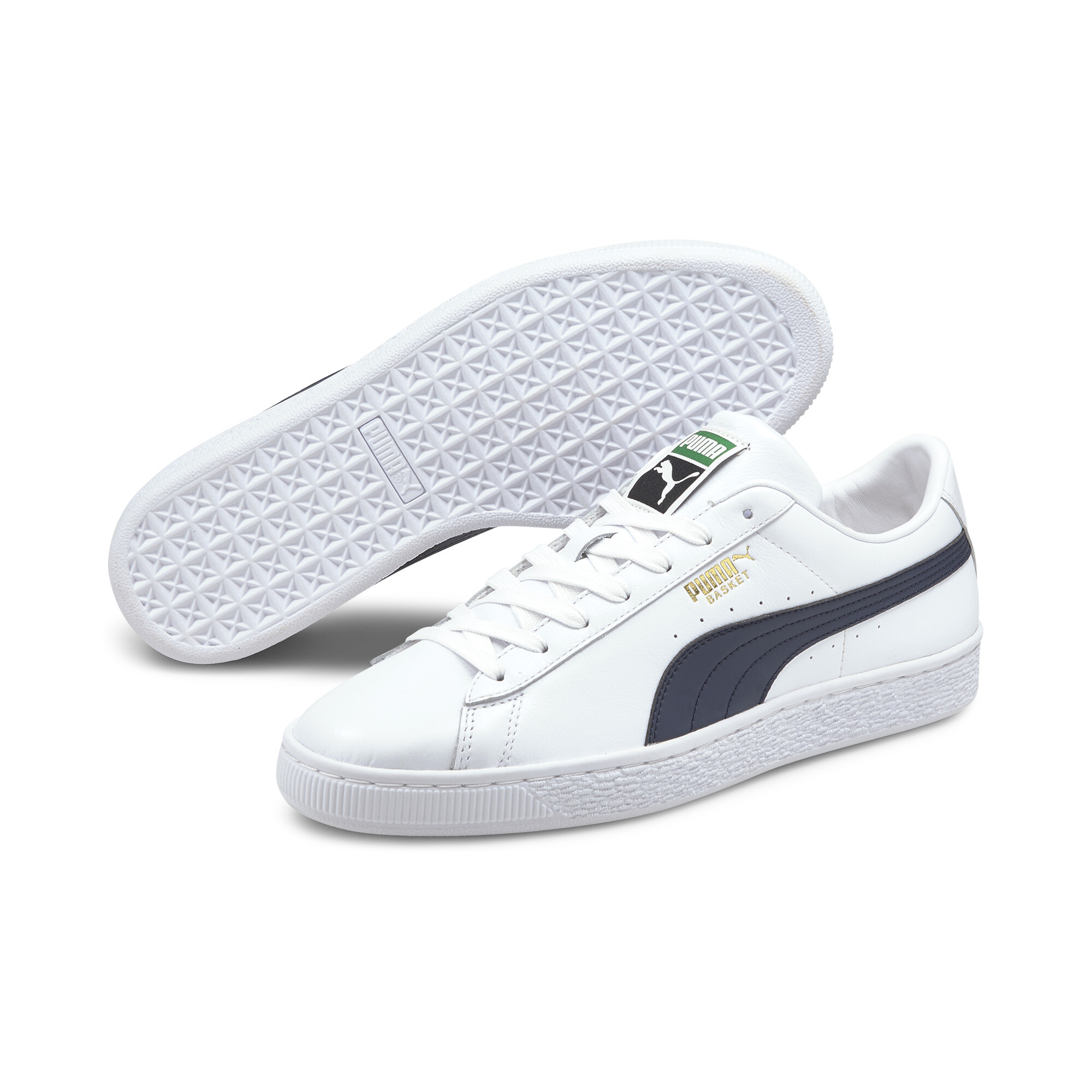 【プーマ公式通販】 プーマ バスケット クラシック XXI ユニセックス スニーカー ユニセックス Puma White-Peacoat ｜PUMA.com