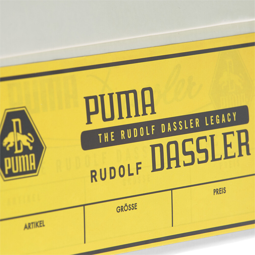 

PUMA - Кеды Delphin Rudolf Dassler Legacy Formstrip Trainers – P white-Yellow Pear-V Gray –, Белый