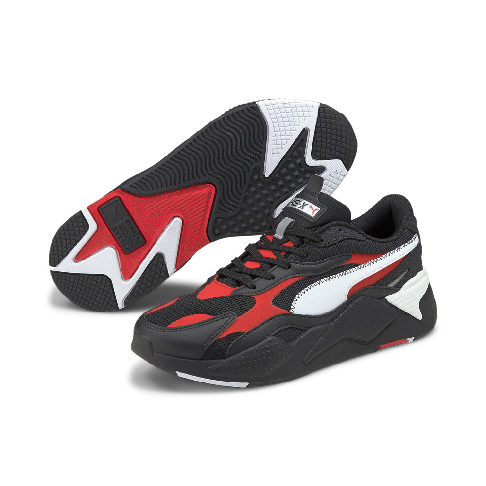 

PUMA - Кроссовки RS-X³ Hard Drive Trainers – Puma Black-Poppy Red –, Черный