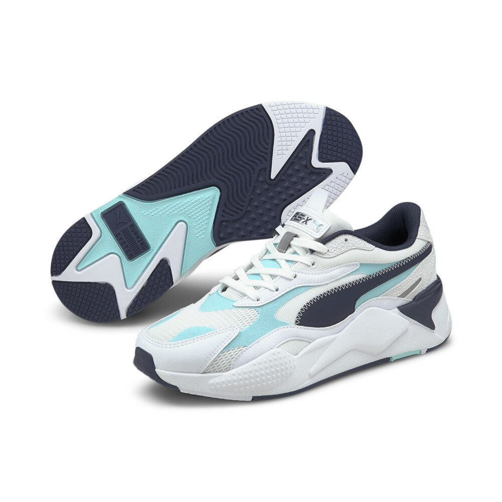 

PUMA - Кроссовки RS-X³ Hard Drive Trainers – Puma White-Angel Blue –, Белый