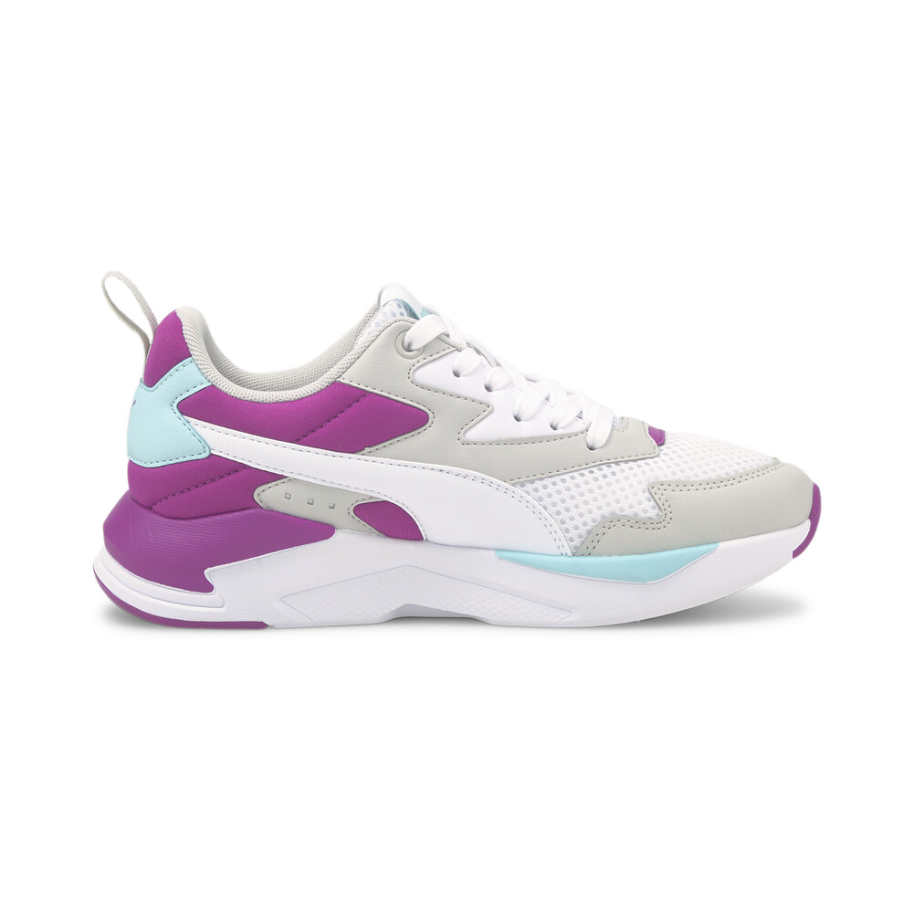 

PUMA - Детские кроссовки X-Ray Lite Radiate Youth Trainers – Gray-White-Byzantium-Blue –, Серый