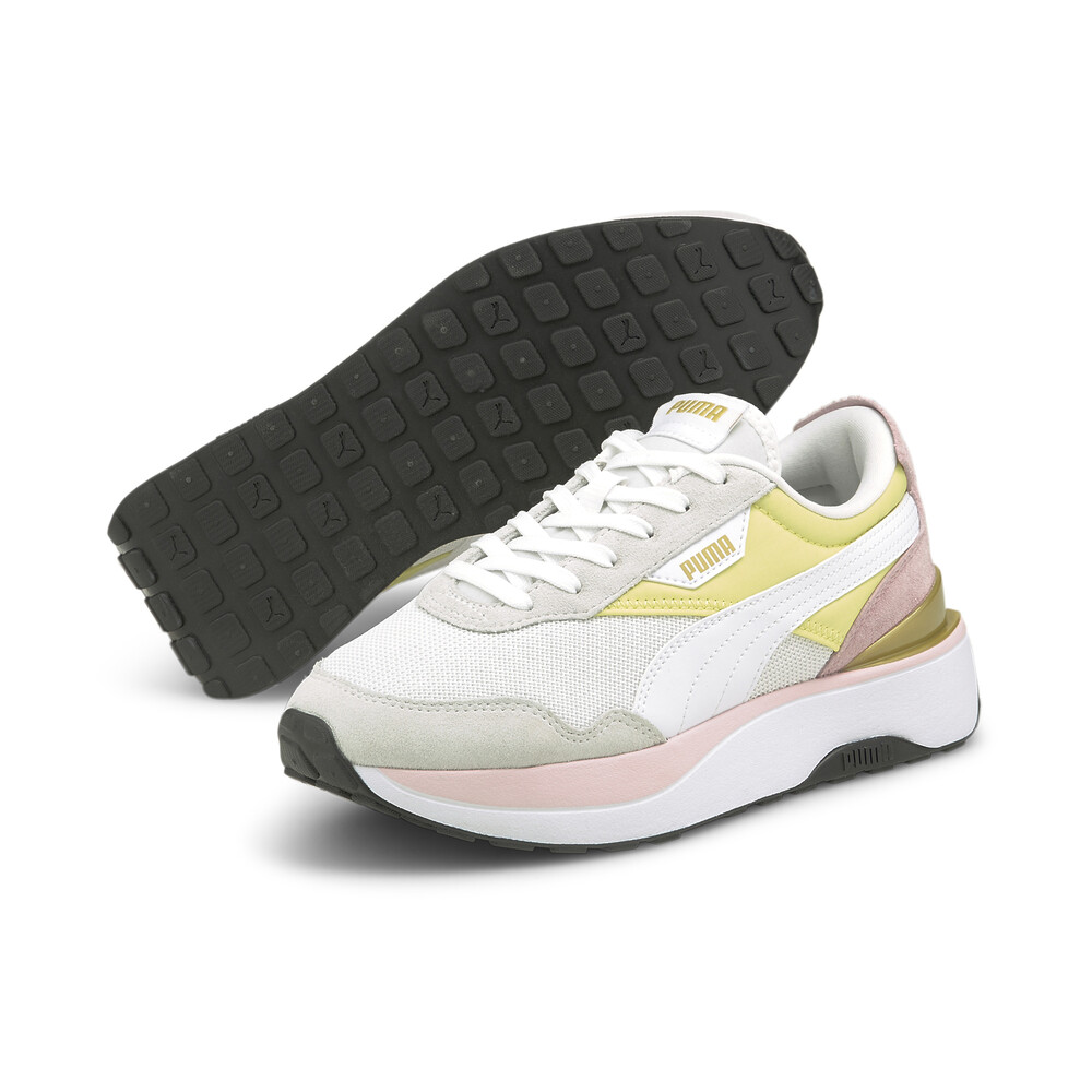 

PUMA - female - Кроссовки Cruise Rider Women's Trainers – Yellow Pear-Puma White-Pink Lady –, Желтый