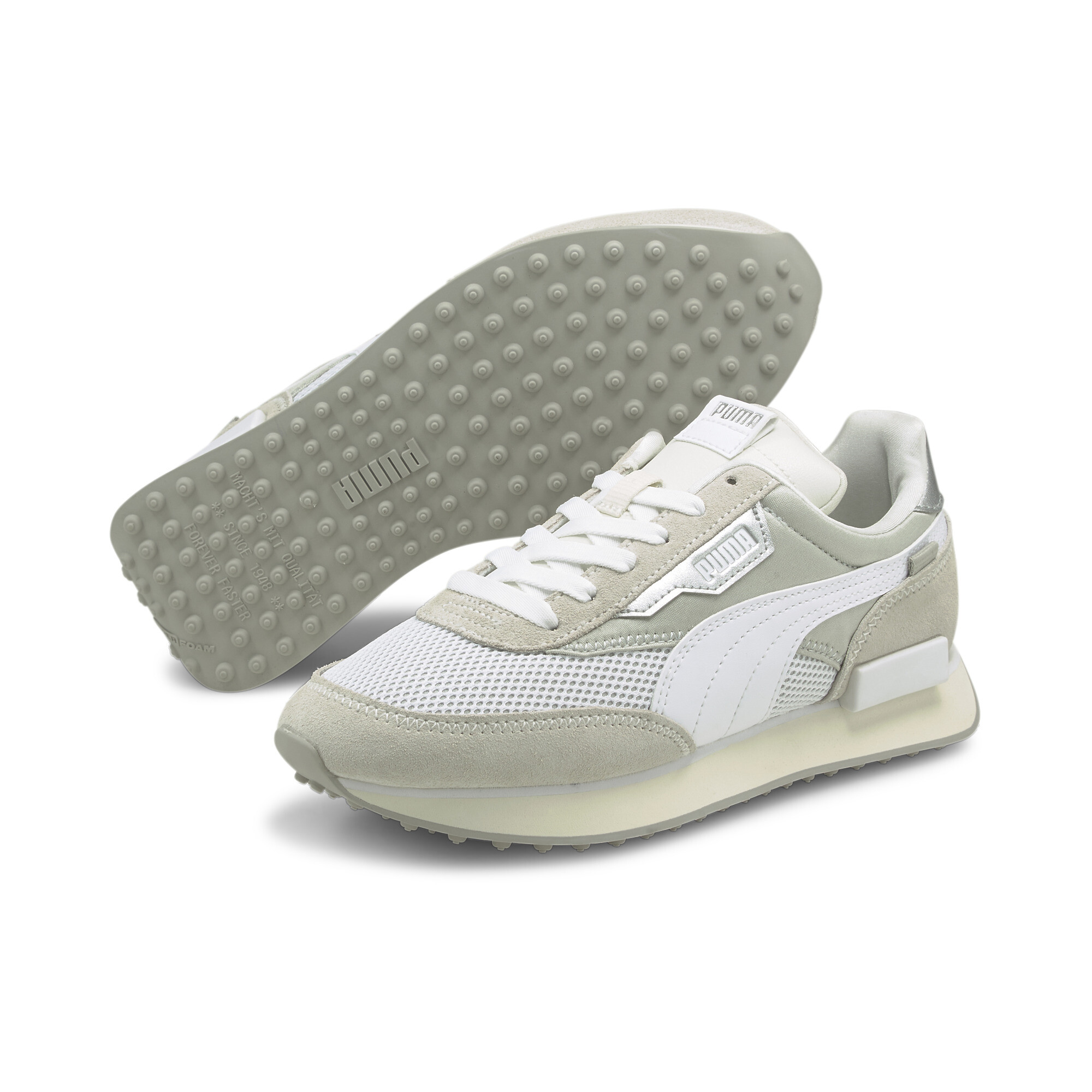 【プーマ公式通販】 プーマ フューチャーライダー クロム ウィメンズ スニーカー ウィメンズ Vaporous Gray-Gray Violet-Puma White-Marshmallow ｜PUMA.com