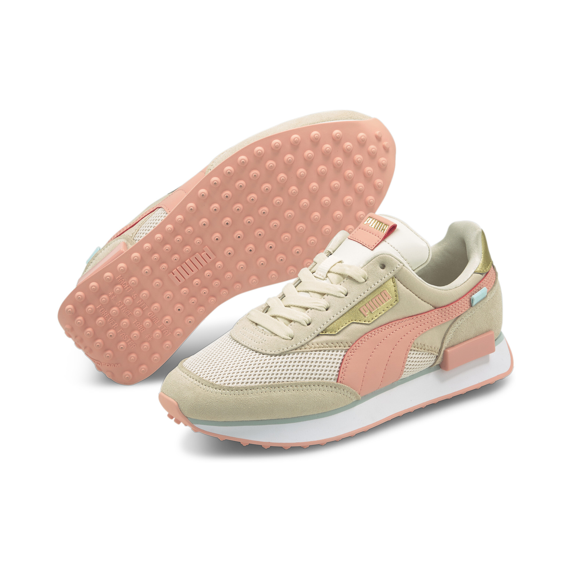 【プーマ公式通販】 プーマ フューチャーライダー クロム ウィメンズ スニーカー ウィメンズ Eggnog-Apricot Blush-Shifting Sand ｜PUMA.com