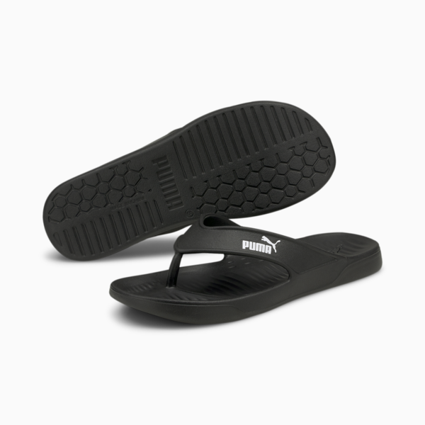 Sandalias Aqua Flip, Puma Black-Puma White, large-MEX