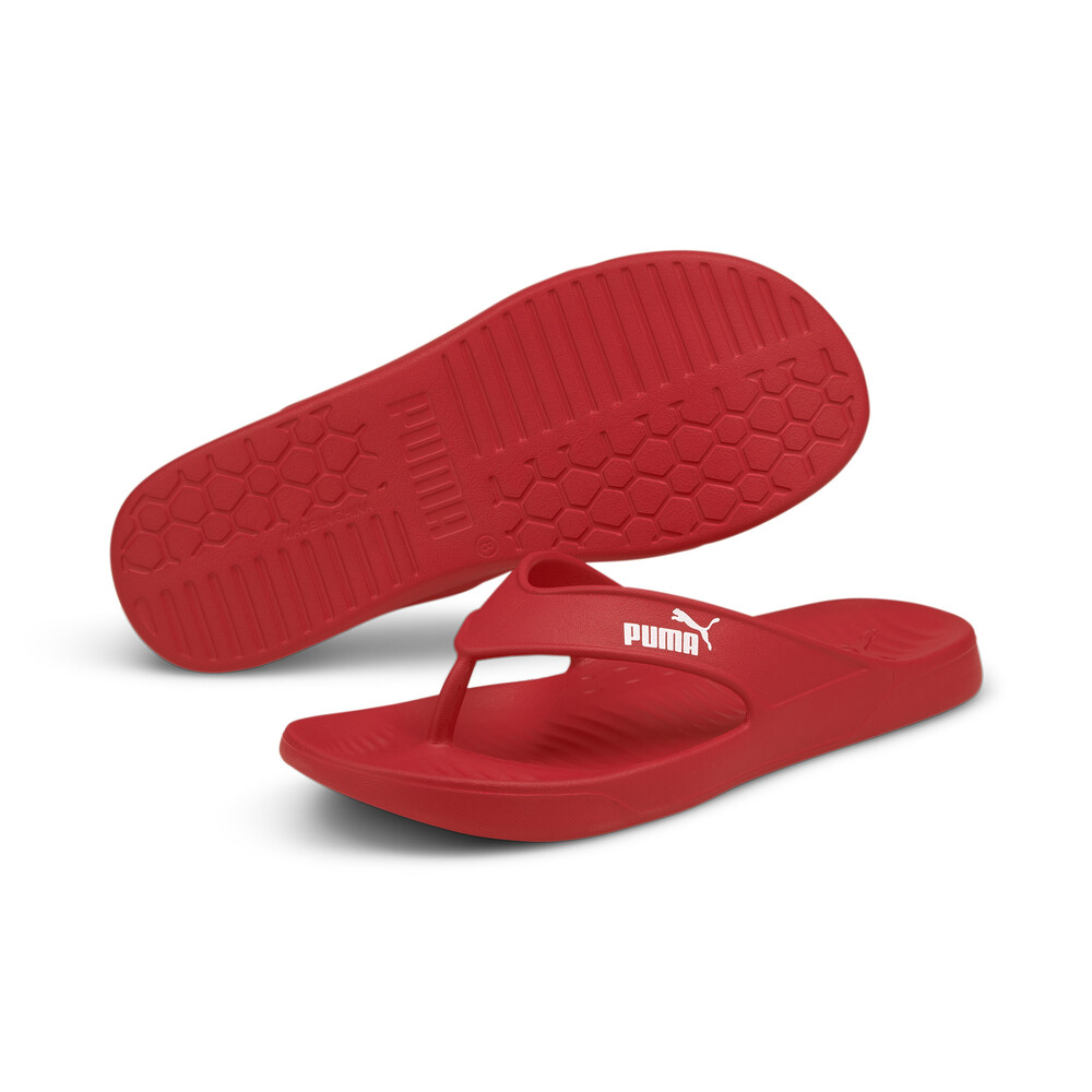 

PUMA - Шлепанцы Aqua Flip Flip Flops – Poppy Red-Puma White –, Красный