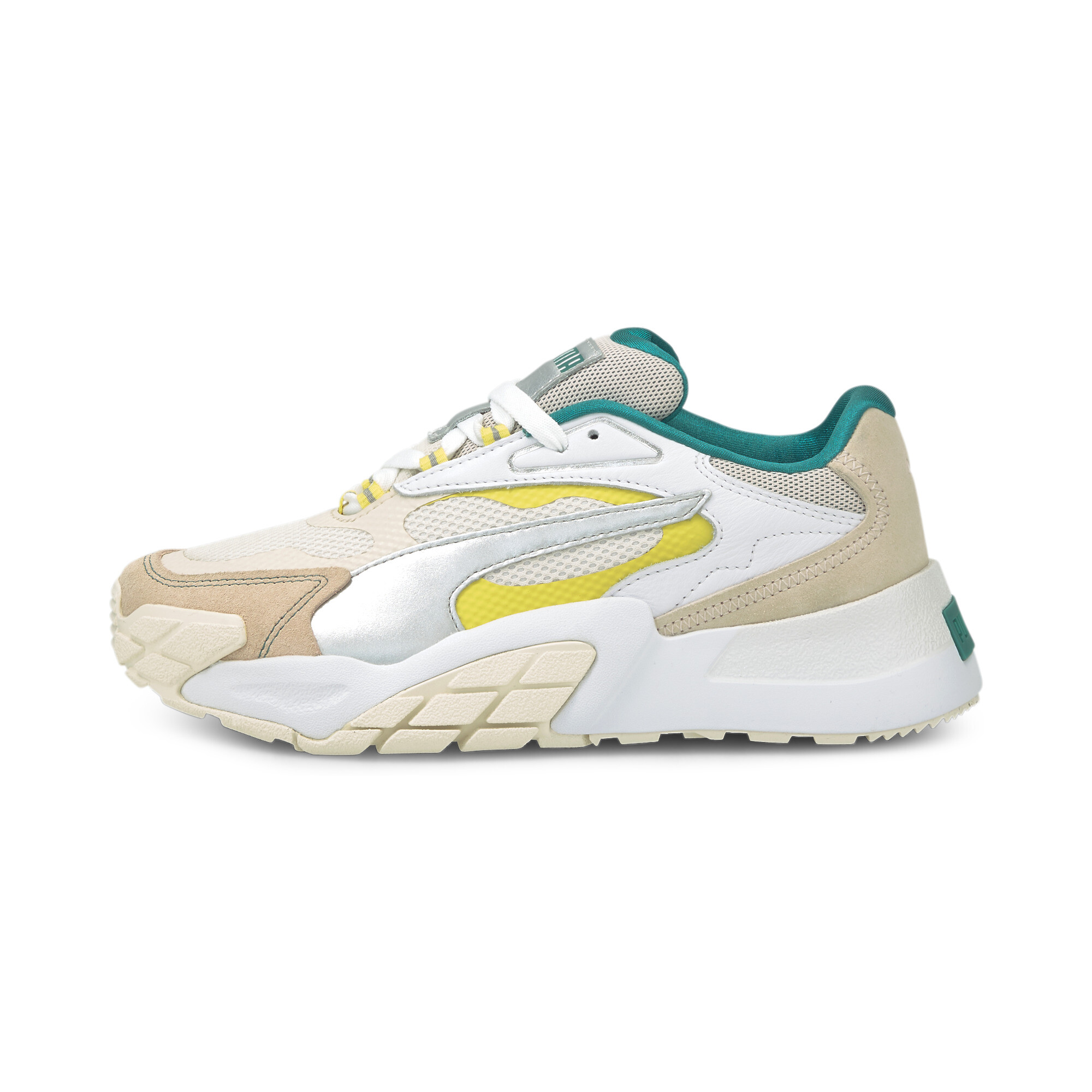 puma hedra trainers white